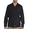Dickies Men's Long Sleeve Industrial Work Shirt, Cotton/Polyester, Button, Black, M L535BK TL M - alternate 1