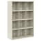 Sandusky Lee Adjustable Open Bin Cubbie Cabinet, 46 in W x 18 in D x 66 in H, 12 Compartments, Putty, Wood IC00461866-07 - alternate 1