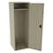 Tennsco Wardrobe Locker, 24 in W, 24 in D, 72 in H, (1) Tier, (1) Wide, Sand STS-242472-ASD - alternate 1