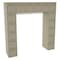Tennsco Box Locker Unit with Coat Rod, 72 in W, 18 in D, 72 in H, (6) Tier, (6) Wide, Sand SRS-721872-ASD - alternate 1
