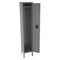 Tennsco Wardrobe Locker, 12 in W, 12 in D, 66 in H, (1) Tier, (1) Wide, Gray STK-121260-1  MED GR - alternate 1