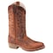 Double H Boots Men's Western Boot, 8 D, Steel Toe, 12 in H, Brown, DH1592 DH1592 SZ: 8D - alternate 1
