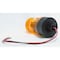 Railhead Gear Warning Strobe, Amber, LED, 12 to 90VDC M490-LED DCAP - alternate 3