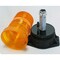 Railhead Gear Warning Strobe, Amber, LED, 12 to 90VDC, Depth: 4 in M490-LED DCA - alternate 2