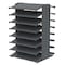 Akro-Mils Steel Double-Sided Pick Rack, 36 in W x 60 in H x 36 in D, 16 Shelves, Gray APRD18 - alternate 1