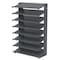 Akro-Mils Steel Single-Sided Pick Rack, 36 in W x 60 in H x 18 in D, 8 Shelves, Gray APRS18 - alternate 1