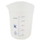 Azlon Beaker, Polypropylene, Low Form, 2 L / 67.62 fl oz Capacity, Not Rated Not Applicable 522655-2000 - alternate 1