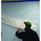 Americover Light Duty Static Construction Film, 2 mil Thick, 10 ft Width, 100 ft Length, Frosted Clear RWC10 - alternate 4
