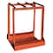 Zoro Select Gas Cylinder Rack, Capacity 6 Cylinders 39J514 - alternate 1