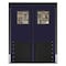 Chase Swinging Door, 8 x 5 ft, Navy Blue, PR 6096RDXHDNAV - alternate 1