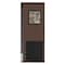 Chase Swinging Door, 8 x 3 ft, Chocolate Brown 3696RXHDCBR - alternate 1