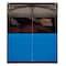 Chase Swinging Door, 8 x 5 ft, Royal Blue, PVC, PR AIR9736096RBL - alternate 1