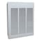 Qmark Recessed Electric Wall-Mount Heater, Recessed or Surface, 3600/4800 W, 240/277V AC, White CWH3507F - alternate 1