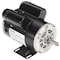 Leeson Air Compressor Motor, 1 HP, 10.6/5.5-5.3A 056B34D2029 - alternate 1