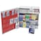 Zoro Select First Aid Kit and Housing, Metal Cabinet, 760 Components, 100 People Served 54554 - alternate 3