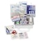 Zoro Select First Aid Kit and Housing, Plastic 65 Components, 10 People Served 54510 - alternate 3
