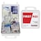 Zoro Select First Aid Kit and Housing, Plastic 214 Components, 50 People Served 54566 - alternate 1