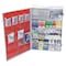 First Aid Only First Aid Kit and Housing, Metal Cabinet, 1,172 Components, 150 People Served 54574 - alternate 2