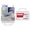 Zoro Select First Aid Kit and Housing, Plastic 57 Components, 10 People Served 54590 - alternate 1