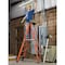 Louisville 14 ft 0.25 ft Fiberglass Platform Stepladder, 375 lb Capacity FXP1812HD - alternate 2