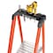 Louisville 14 ft 0.25 ft Fiberglass Platform Stepladder, 375 lb Capacity FXP1812HD - alternate 4
