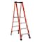 Louisville 6 ft 8 in Fiberglass Platform Stepladder, 375 lb Capacity FXP1804HD - alternate 1