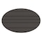 Condor Antifatigue Mat, 3 ft. L x 2 ft. W, 3/8" Thickness, Closed Cell PVC Foam, Corrugated, Black 39R808 - alternate 4