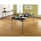 Iceberg Maxx Legroom Folding Table, Grey Top, Charcoal Frame, 30 in W x 96 in L x 29.5 in H 65837 - alternate 2