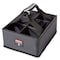 Rubbermaid Commercial Housekeeping Cart, Black, 21-1/4 in.H 1902466 - alternate 9
