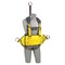 3M Dbi-Sala ExoFit(TM) X300 Fall Protection Harness, L, 420 lb, Quick-Connect Chest/ Tongue Leg Straps 1113292 - alternate 1