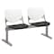 Kfi Kool Beam Seat Beam Seating, Black Back, 47 in W 22 in L 31 in H, Polypropylene Seat 2300BEAM2-BP08-SP10 - alternate 1