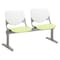 Kfi Kool Beam Seat Beam Seating, Tan Back, 47 in W 22 in L 31 in H, Polypropylene Seat 2300BEAM2-BP08-SP14 - alternate 1