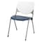 Kfi Poly Stack Chair, Navy Seat 2300-BP08-SP03 - alternate 1