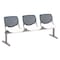 Kfi Kool Beam Seat Beam Seating, 71 in W 22" L 31" H, Polypropylene Seat 2300BEAM3-BP03-SP08 - alternate 1