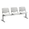 Kfi Kool Beam Seat Beam Seating, Gray Back, 71 in W 22" L 31" H, Polypropylene Seat 2300BEAM3-P13 - alternate 1