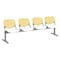 Kfi Kool Beam Seat Beam Seating, 95 in W 22" L 31" H, Polypropylene Seat 2300BEAM4-BP12-SP08 - alternate 1