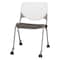 Kfi Poly Stack Chair, Brownstone Seat CS2300-BP08-SP18 - alternate 1