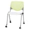 Kfi Poly Stack Chair, Lime Gn Back CS2300-BP14-SP08 - alternate 1
