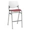 Kfi Poly Stack Barstool, Burgundy Seat BR2300-BP08-SP07 - alternate 1