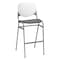 Kfi Poly Stack Barstool, Brwnstne Seat BR2300-BP08-SP18 - alternate 1
