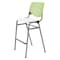 Kfi Poly Stack Barstool, Lime Gn Back BR2300-BP14-SP08 - alternate 1