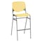 Kfi Poly Barstool, Yellow BR2300-P12 - alternate 1
