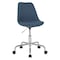Flash Furniture Fabric Task Chair, 17-1/2" to 21-1/2", Blue CH-152783-BL-GG - alternate 1