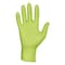 Showa 7705PFT, Disposable Gloves, 4 mil Palm, Nitrile, Powder-Free, L (9), 100 PK, Green 7705PFTL - alternate 4