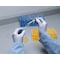 Showa 6005PF, Disposable Gloves, 4 mil  Palm, Nitrile, Powder-Free, S (7), 100 PK, Blue 6005PFS - alternate 3