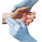 Showa 9905PF, Disposable Gloves, 6.00 to 6.99 mil Palm, Nitrile, Powder-Free, XL (10), 50 PK, Light Blue 9905PFXL - alternate 1