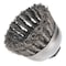 Weiler Knot Wire Cup Wire Brush, Threaded Arbor 94081 - alternate 1