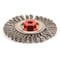 Weiler Twist Wire Wheel Wire Brush, Threaded Arbor 94261 - alternate 1