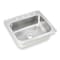 Elkay Drop-In Sink, 3 Hole, 21" x 15-3/4", Elite Satin DSE125223 - alternate 2