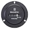 Trumeter Hour Meter, Round, Electromechanical, Non Resettable, Hours/Tenths, 120 to 240V AC, 6 Digits, Black 722-0004 - alternate 3